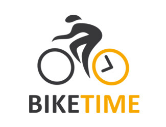Projekt logo dla firmy Czas na rower | Projektowanie logo