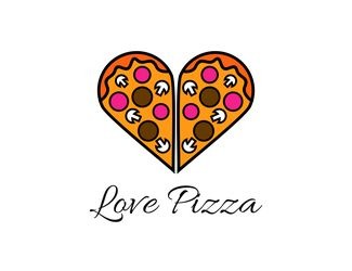 Projekt logo dla firmy PIZZA | Projektowanie logo