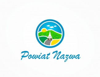 Projekt logo dla firmy POWIAT | Projektowanie logo