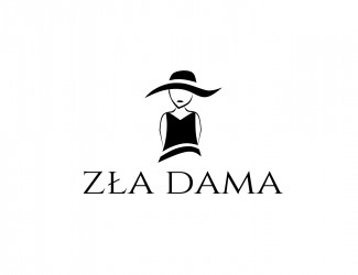 Projekt logo dla firmy ZŁA DAMA | Projektowanie logo