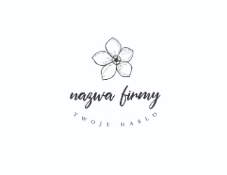 Projektowanie logo dla firmy, konkurs graficzny floral 4 logo