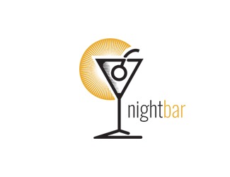 Projekt graficzny logo dla firmy online night bar