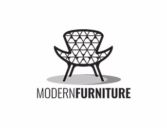 Projektowanie logo dla firmy, konkurs graficzny modern furniture