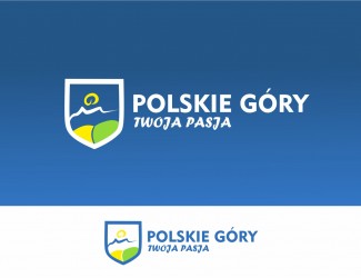 Projekt graficzny logo dla firmy online POLSKIE GÓRY