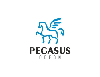 Projekt graficzny logo dla firmy online PegasusOdeon