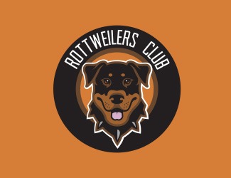 Projektowanie logo dla firm online ROTTWEILERS CLUB
