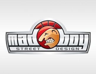 Projekt logo dla firmy MadBoy - street design | Projektowanie logo