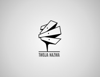 Projekt logo dla firmy Drewniane | Projektowanie logo