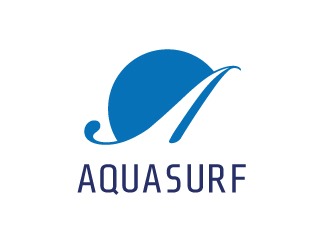 Projekt logo dla firmy AQUASURF | Projektowanie logo