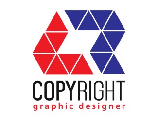 Projekt graficzny logo dla firmy online copyright