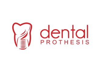 Projekt graficzny logo dla firmy online dental prothesis