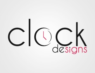 Projektowanie logo dla firm online clock