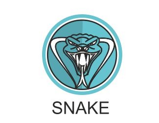 Projekt graficzny logo dla firmy online Wąż
