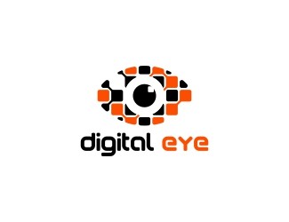 Projektowanie logo dla firmy, konkurs graficzny digital eye
