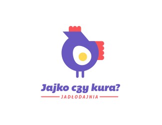 Projekt graficzny logo dla firmy online JAJKO CZY KURA?