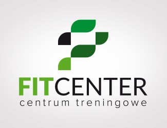 Projekt graficzny logo dla firmy online Fit Center