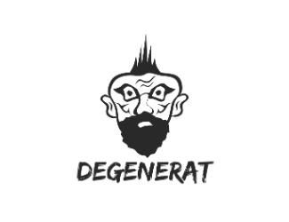 Projekt graficzny logo dla firmy online DEGENERAT