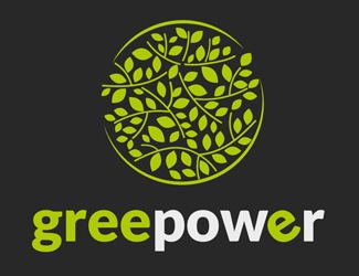 Projektowanie logo dla firmy, konkurs graficzny green power