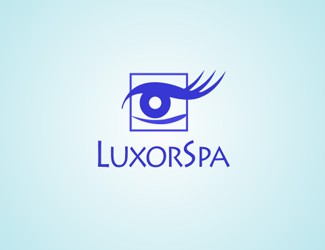 Projektowanie logo dla firmy, konkurs graficzny LuxorSpa