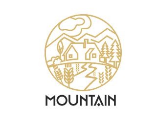 Projektowanie logo dla firm online Mountain14