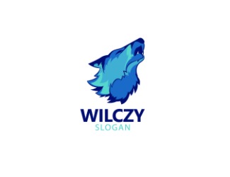 Projekt logo dla firmy WILK/WOLF | Projektowanie logo