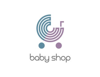 Projekt logo dla firmy baby shop | Projektowanie logo