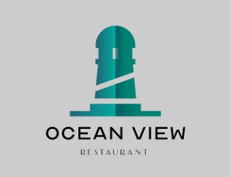 Projekt logo dla firmy Ocean View | Projektowanie logo