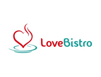Projekt logo dla firmy Lovebistro | Projektowanie logo
