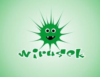 Wirusek - projektowanie logo - konkurs graficzny