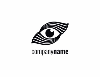 Projekt logo dla firmy oko ptak | Projektowanie logo