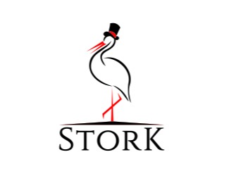 Projekt logo dla firmy STORK | Projektowanie logo