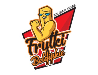 Projekt logo dla firmy Frytki Belgijskie | Projektowanie logo