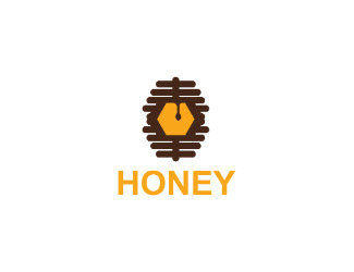 Projekt graficzny logo dla firmy online honey