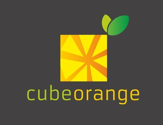 Projekt graficzny logo dla firmy online CubeOrange