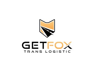 Projekt graficzny logo dla firmy online getfox