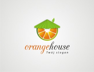 Projektowanie logo dla firm online ORANGE HOUSE