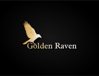 Projekt logo dla firmy Golden Raven | Projektowanie logo