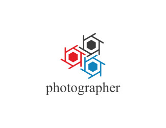 Projekt graficzny logo dla firmy online photographer