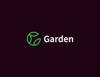Projekt graficzny logo dla firmy online Garden