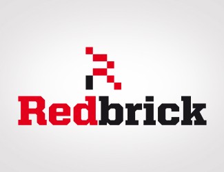 Projekt graficzny logo dla firmy online Redbrick