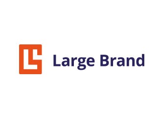 Projekt graficzny logo dla firmy online LARGE BRAND