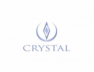 Projekt logo dla firmy CRYSTAL | Projektowanie logo