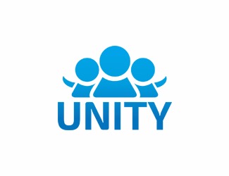 Projekt graficzny logo dla firmy online Unity