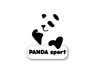 Projekt logo dla firmy Panda sport | Projektowanie logo