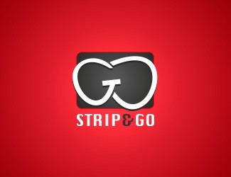 Projekt logo dla firmy strip&go | Projektowanie logo