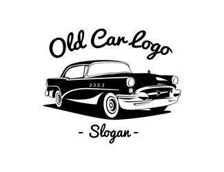 Projektowanie logo dla firmy, konkurs graficzny Old Car