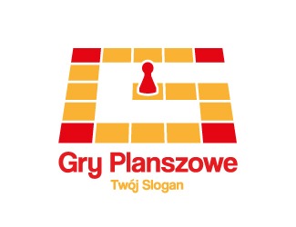 Projekt graficzny logo dla firmy online Gry Planszowe