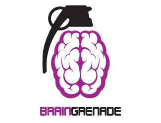 Projekt graficzny logo dla firmy online Brain Grenade
