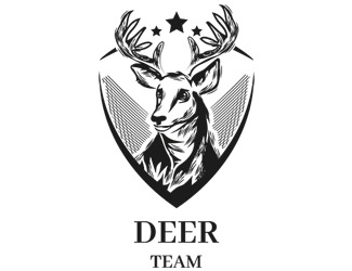 Projektowanie logo dla firmy, konkurs graficzny deer team