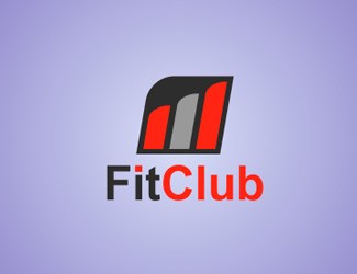 Projekt graficzny logo dla firmy online FitClub